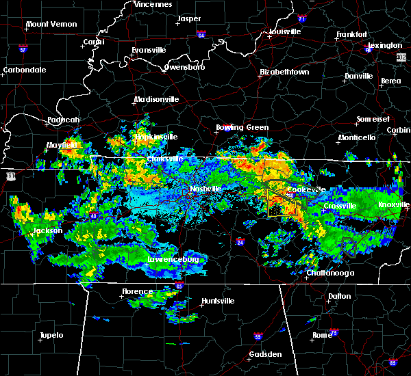 Interactive Hail Maps Hail Map for Cookeville, TN
