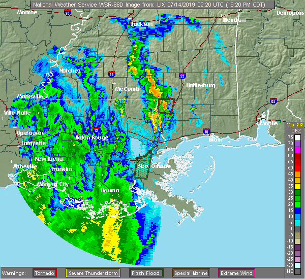 Interactive Hail Maps Hail Map for Poplarville, MS