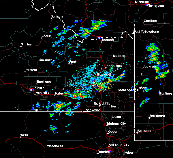 Interactive Hail Maps Hail Map for Inkom, ID