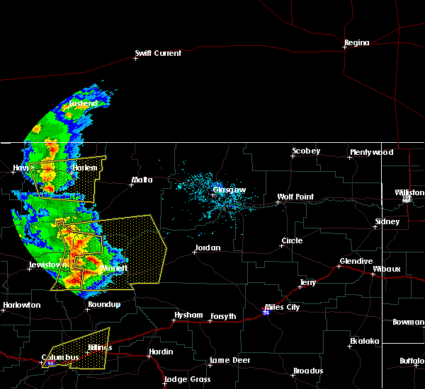 Interactive Hail Maps Hail Map for Chinook, MT