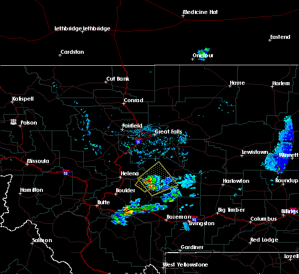 Interactive Hail Maps Hail Map for White Sulphur Springs, MT