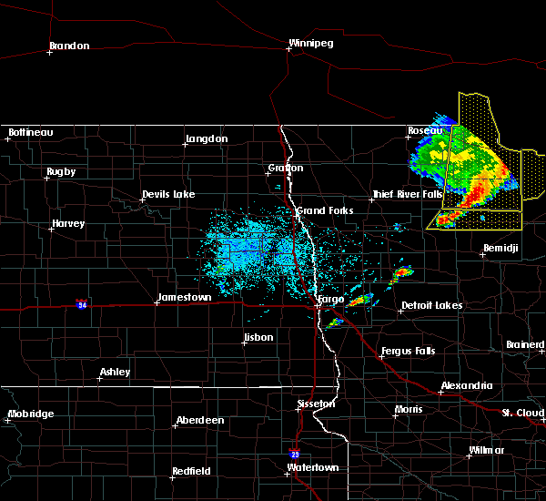 Interactive Hail Maps Hail Map for Baudette, MN