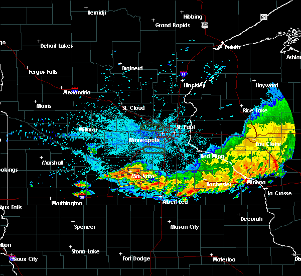 Interactive Hail Maps Hail Map for Good Thunder, MN