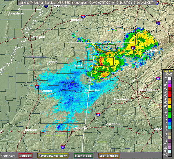Interactive Hail Maps Hail Map for Phil Campbell, AL