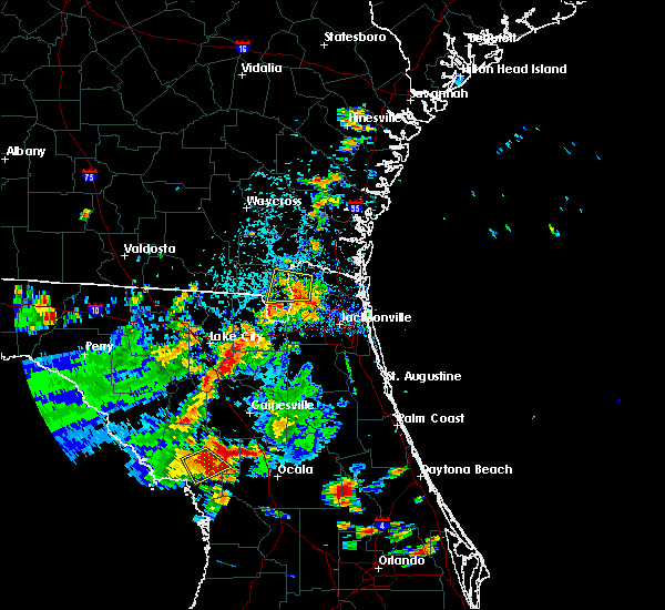 Interactive Hail Maps Hail Map for Williston Highlands, FL