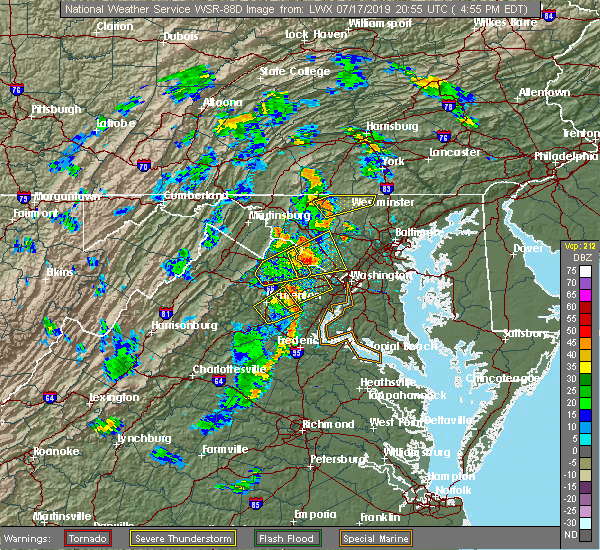 Interactive Hail Maps Hail Map for Haymarket, VA