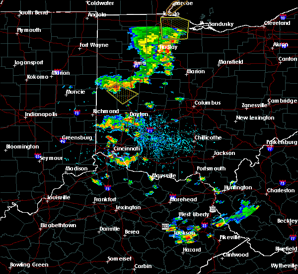 Interactive Hail Maps Hail Map for Fort Loramie, OH