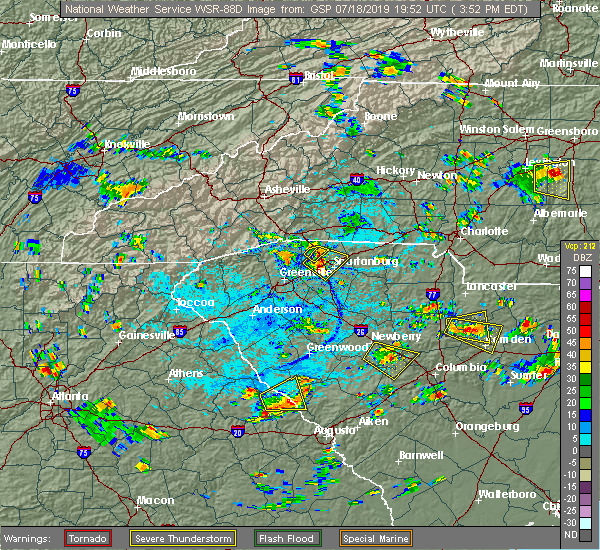 Interactive Hail Maps Hail Map for Campobello, SC