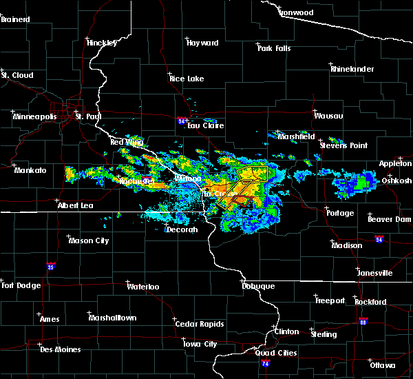 Interactive Hail Maps Hail Map for La Farge, WI