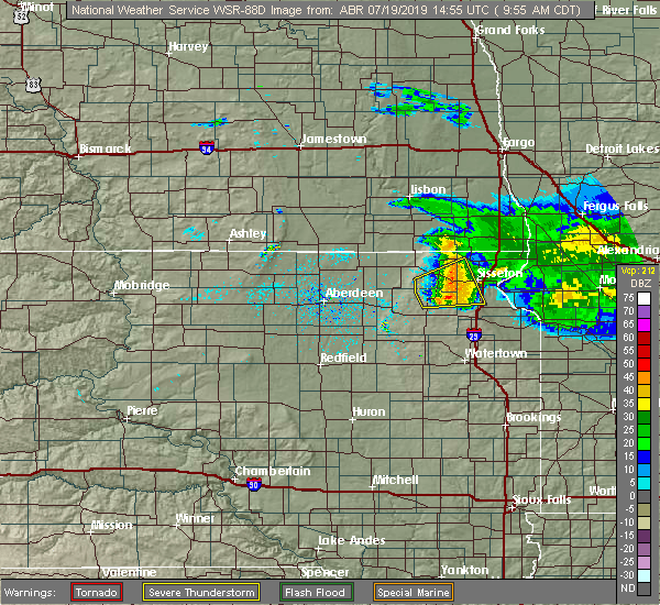 Interactive Hail Maps Hail Map for Roslyn, SD