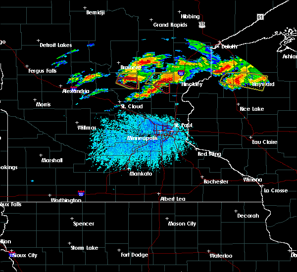 Interactive Hail Maps Hail Map for Pierz, MN