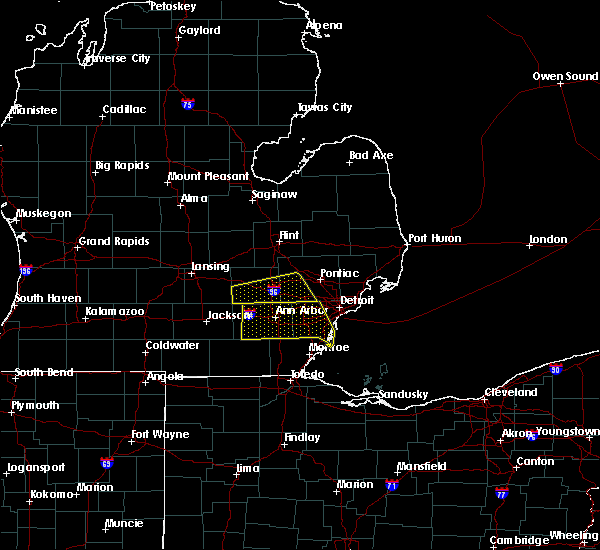 Interactive Hail Maps Hail Map for Belleville, MI