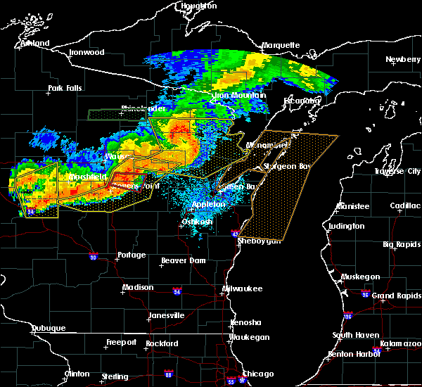 Interactive Hail Maps Hail Map for Tigerton, WI