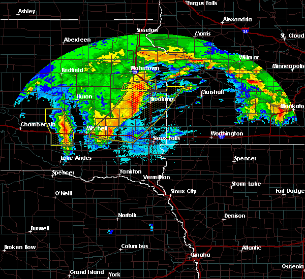 Interactive Hail Maps Hail Map for Brookings, SD