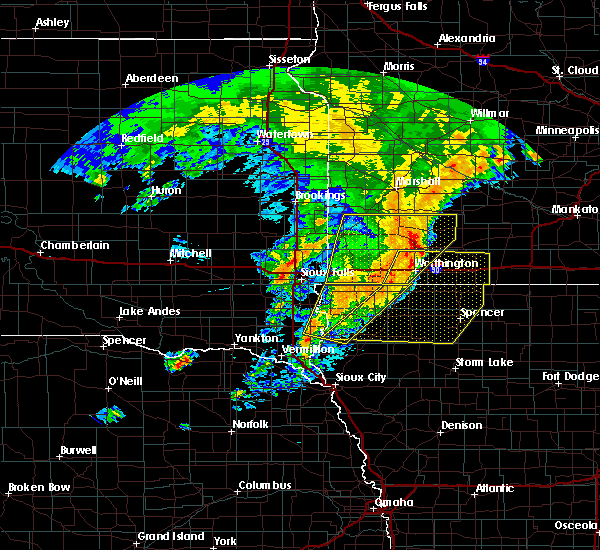 Interactive Hail Maps Hail Map for Spencer, IA