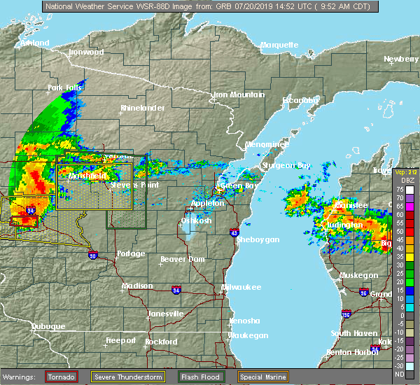 Interactive Hail Maps Hail Map for Pittsville, WI