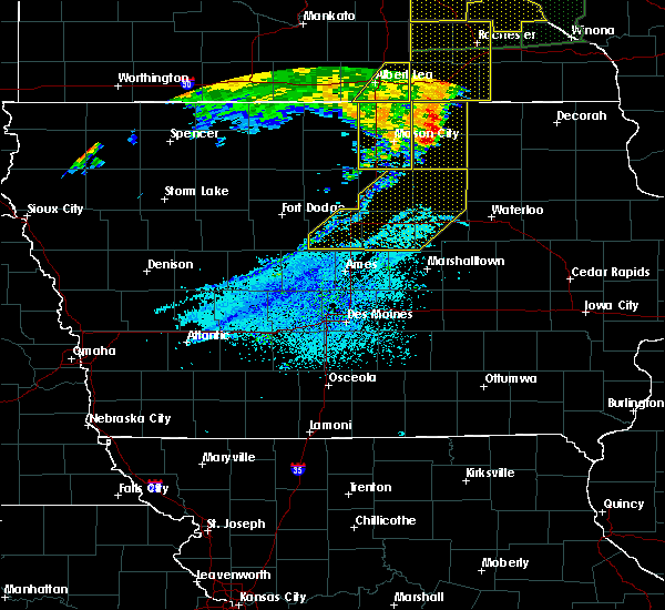 Interactive Hail Maps Hail Map for New Hartford, IA