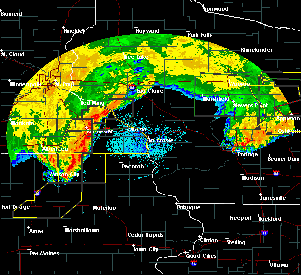 Interactive Hail Maps Hail Map for Oronoco, MN