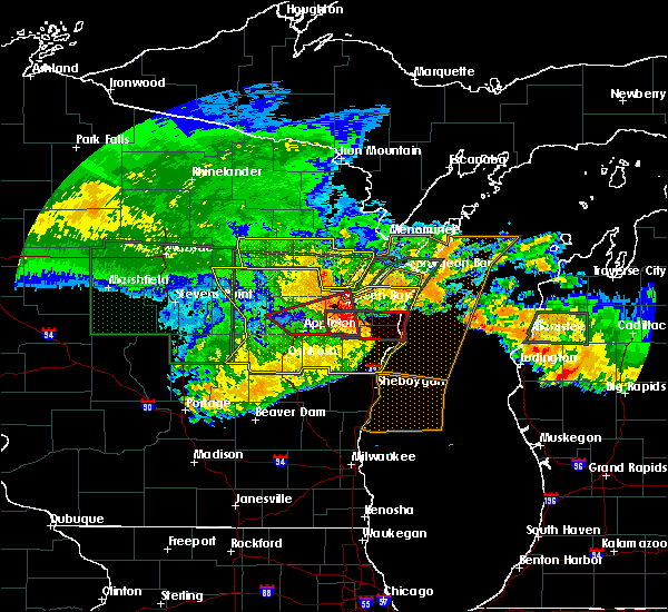 Interactive Hail Maps Hail Map for Sturgeon Bay, WI