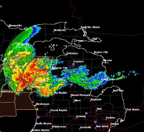 Interactive Hail Maps Hail Map for Onekama, MI