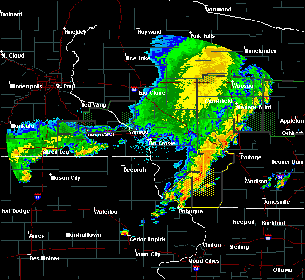 Interactive Hail Maps Hail Map for Platteville, WI