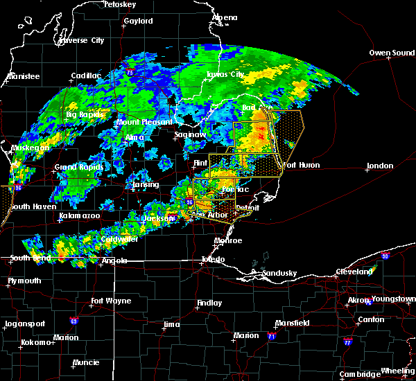 Interactive Hail Maps Hail Map for Milford, MI