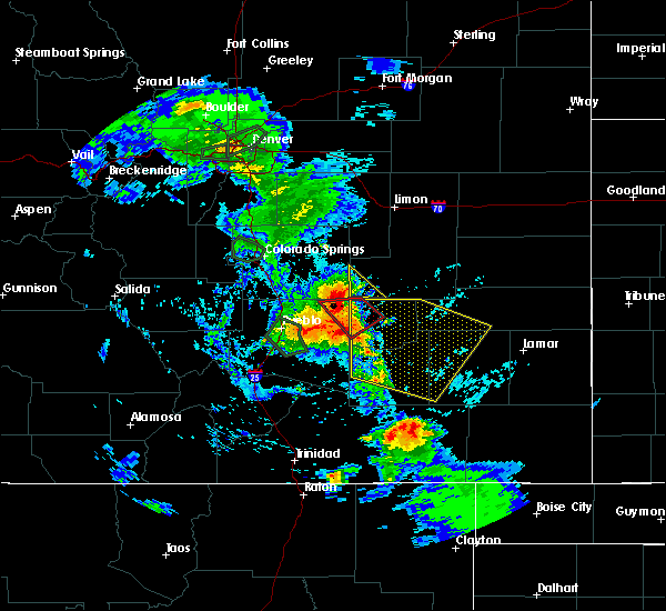 Interactive Hail Maps Hail Map for La Junta, CO