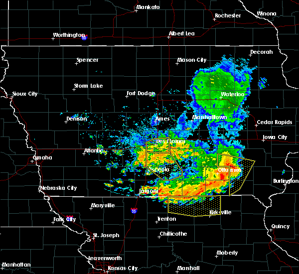 Hail Map for Des Moines, IA Interactive Hail Maps