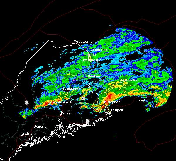 Interactive Hail Maps Hail Map for Calais, ME