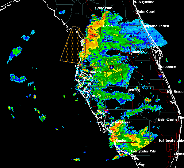 Interactive Hail Maps Hail Map for Hernando, FL