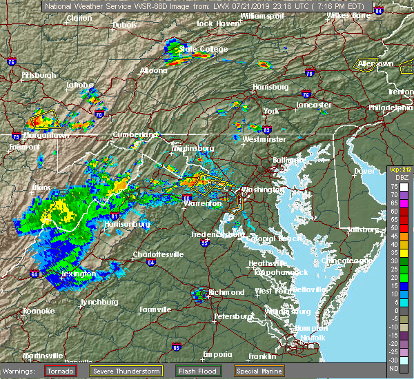 Interactive Hail Maps Hail Map for Leesburg, VA
