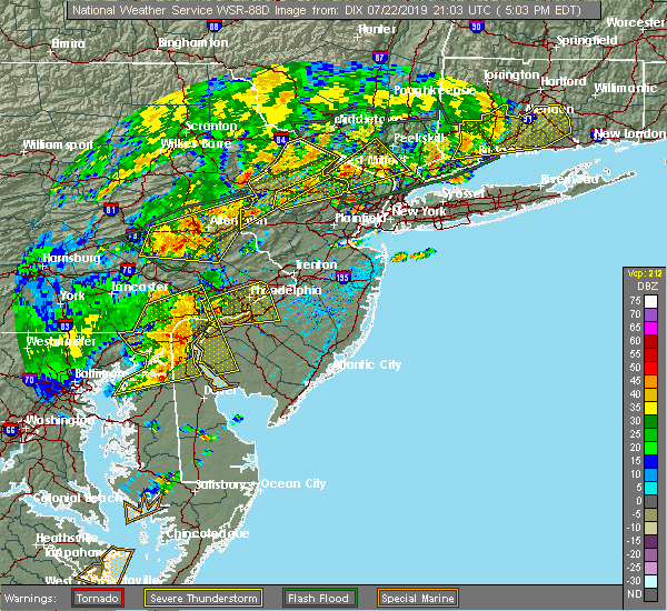 Interactive Hail Maps Hail Map for Marlton, NJ