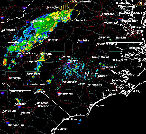 Interactive Hail Maps Hail Map for Greensboro, NC
