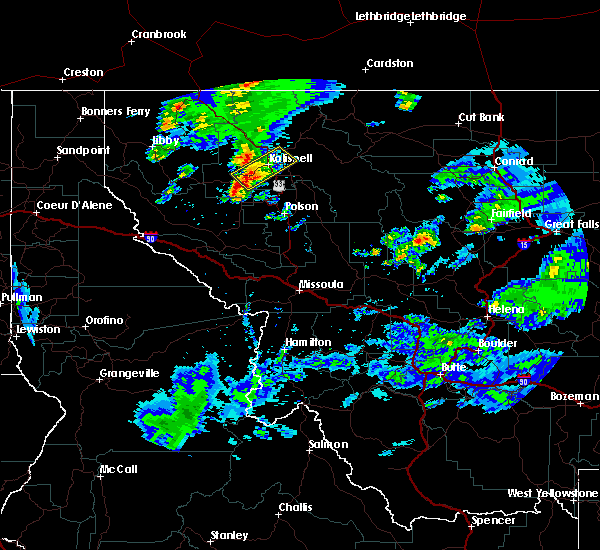 Interactive Hail Maps Hail Map for Kalispell, MT