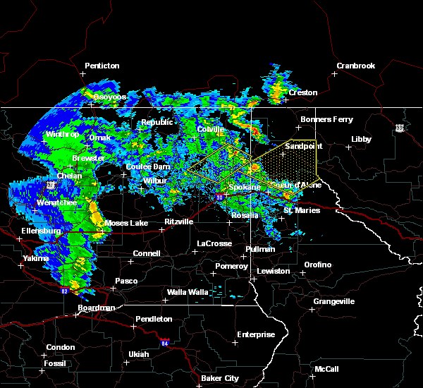 Interactive Hail Maps Hail Map for Bonners Ferry, ID