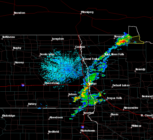 Interactive Hail Maps Hail Map for Baudette, MN