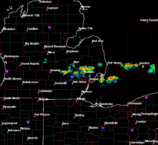 Interactive Hail Maps Hail Map for Brighton, MI