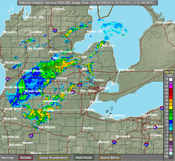 Interactive Hail Maps Hail Map for Howell, MI