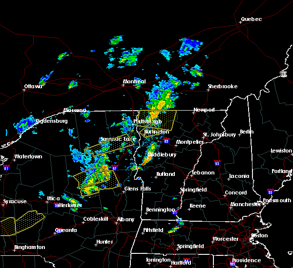 Interactive Hail Maps Hail Map for Milton, VT