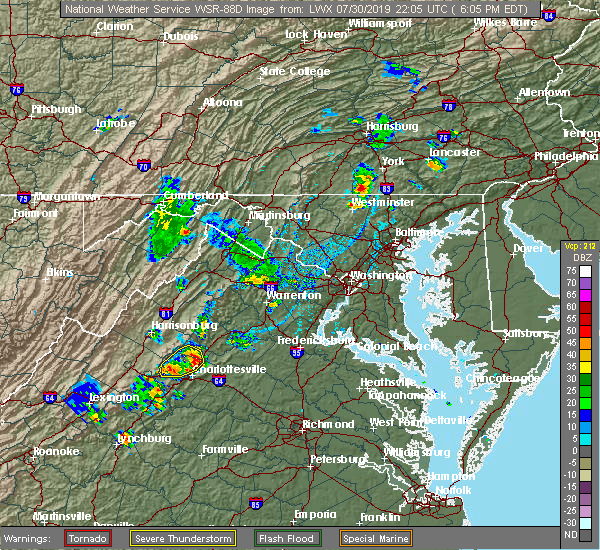 Interactive Hail Maps Hail Map for Ruckersville, VA