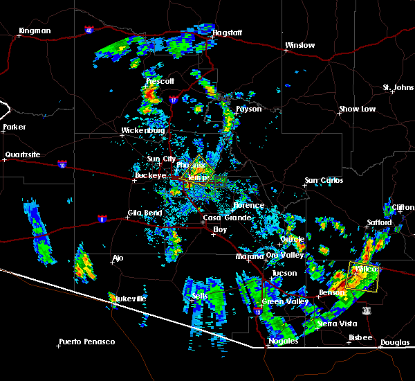 Interactive Hail Maps Hail Map for Sweet Water Village, AZ