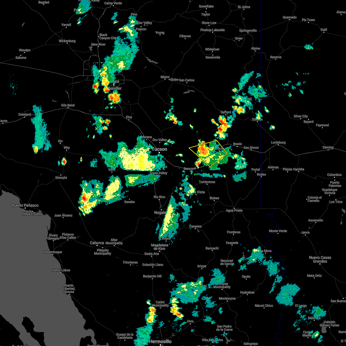Interactive Hail Maps Hail Map for Willcox, AZ