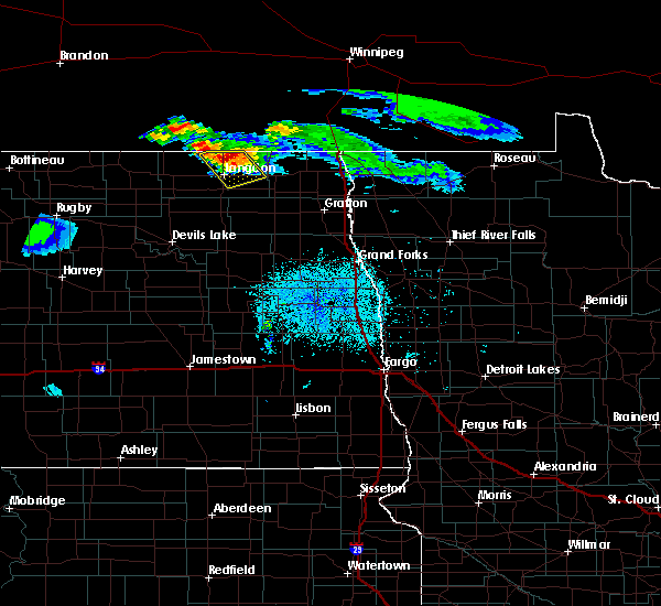 Interactive Hail Maps Hail Map for Langdon, ND