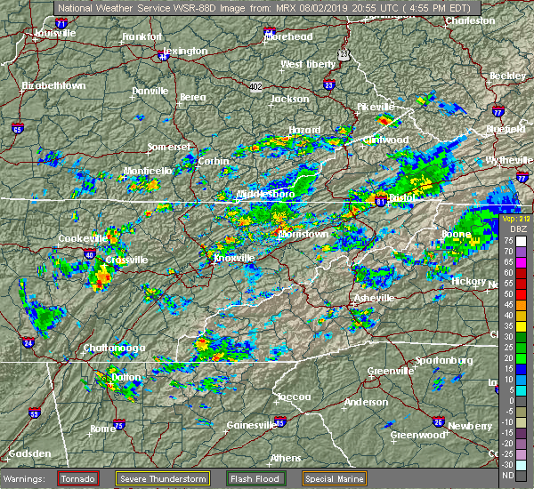 Interactive Hail Maps Hail Map for New Tazewell, TN