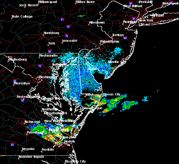 Interactive Hail Maps Hail Map for Whaleyville, MD