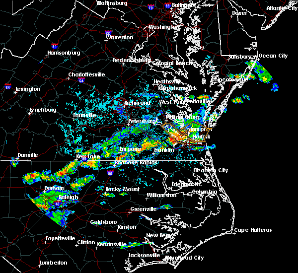 Interactive Hail Maps Hail Map for Hampton, VA