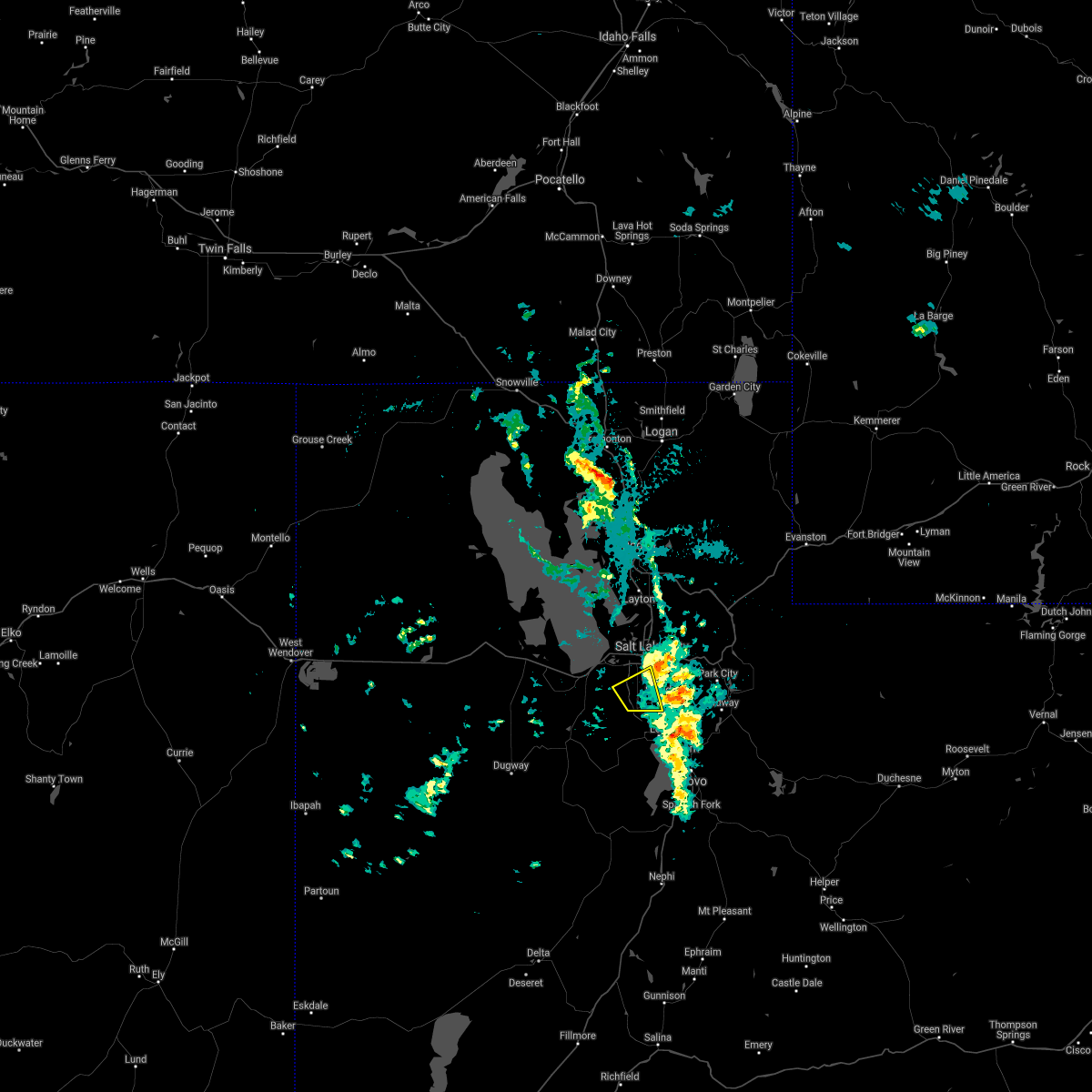 Interactive Hail Maps Hail Map for West Jordan, UT