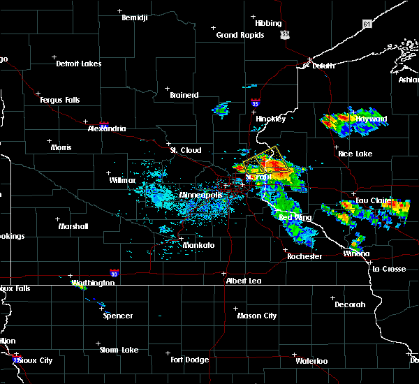 Interactive Hail Maps Hail Map for Taylors Falls, MN