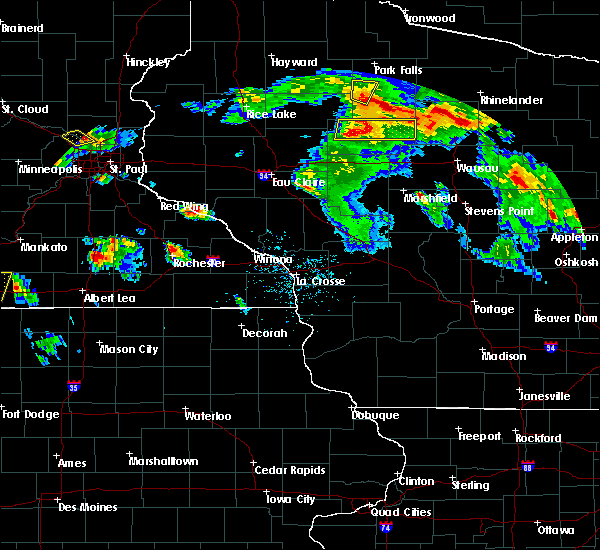 Interactive Hail Maps Hail Map for Rib Lake, WI