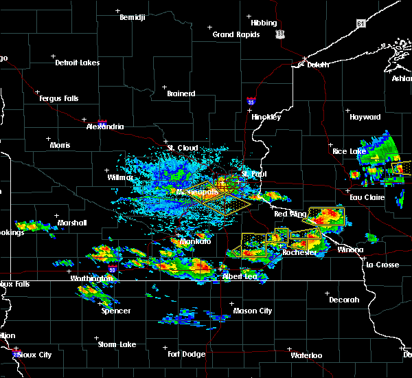 Interactive Hail Maps Hail Map for Oronoco, MN